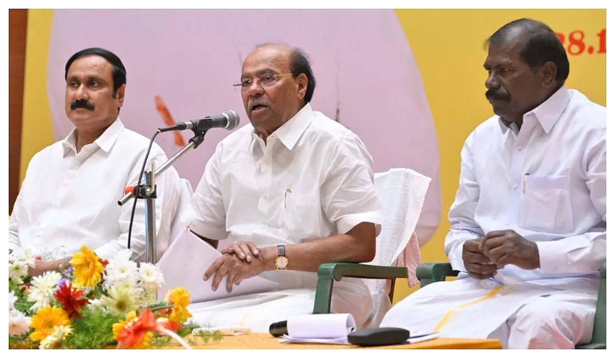 பாமக விவகாரம் | ”ஜனநாயகப் படுகொலை” - தேர்தல் ஆணையத்தைச் சாடிய ஜி.கே.மணி!