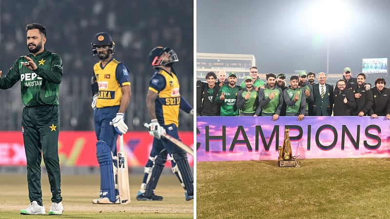 இலங்கை படுதோல்வி.. முத்தரப்பு டி20 தொடரை வென்றது பாகிஸ்தான்!