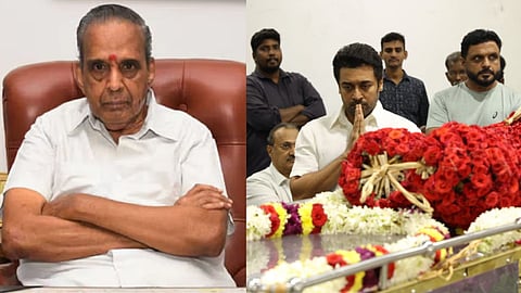 ஏவிஎம் சரவணன் மறைவிற்கு இரங்கல்