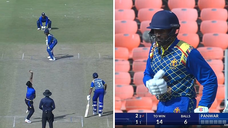 SMAT டி20| கடைசி பந்துவரை திக் திக்.. கர்நாடகாவை 1 ரன்னில் வீழ்த்தியது சௌராஷ்டிரா!