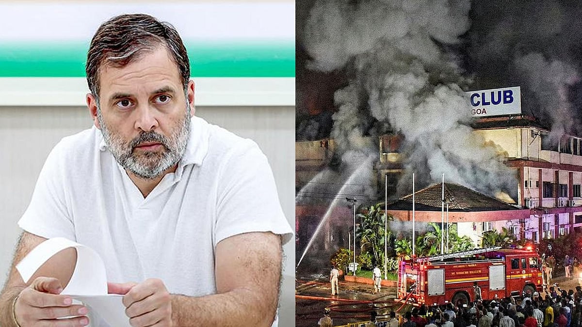கோவா | இரவு விடுதியில் ஏற்பட்ட தீ விபத்தில் 25 பேர் உயிரிழப்பு.. ராகுல்காந்தி விமர்சனம்!