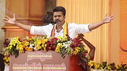 தவெக தலைவர் விஜய்