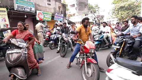 புதுச்சேரி தவெக மக்கள் சந்திப்பு கூட்டம்