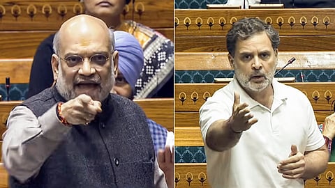 amit shah - rahul gandhi