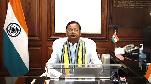 Newly elected BJP Uttar Pradesh state president  Pankaj Chaudhary 