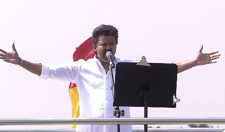 வார்த்தைக்கு வார்த்தை ஆவேசம்., ஈரோட்டில் இறங்கி அடித்த விஜயின் முழு உரை.!