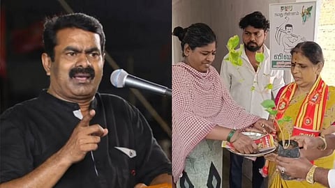 நாம் தமிழர் கட்சி ஒருங்கிணைப்பாளர் சீமான்