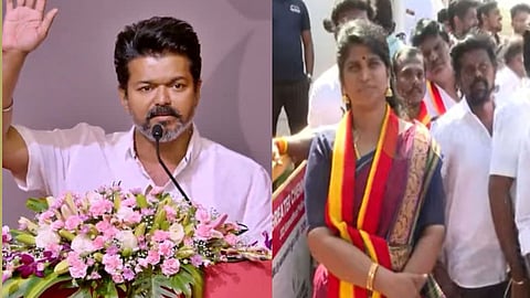 Ajitha Agnel Vows Lifelong Commitment to Tamilaga Vettri Kazhagam