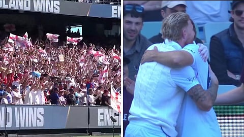 15 ஆண்டுக்கு பின் ஆஸ்திரேலியா மண்ணில் டெஸ்ட் போட்டியை வென்றது இங்கிலாந்து