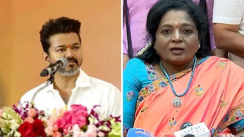 விஜய் - தமிழிசை சௌந்தரராஜன்