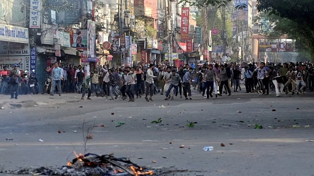 beaten set afire in Bangladesh again Hindu businessman 