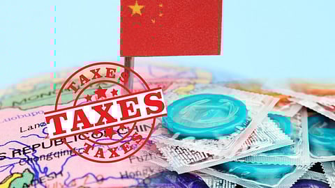 கருத்தடை சாதனங்களுக்கு 13% வரி விதித்த சீனா