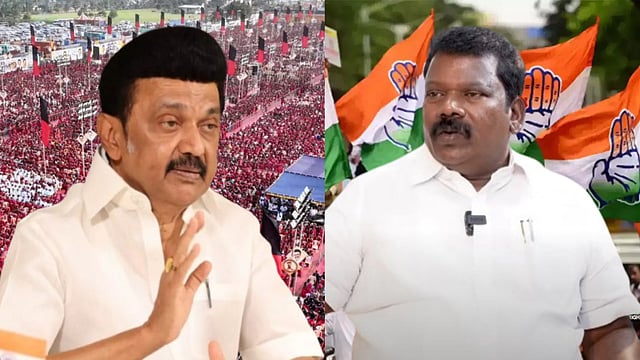 முதல்வர் ஸ்டாலின், காங்கிரஸ் மாநிலத் தலைவர் செல்வப்பெருந்தகை