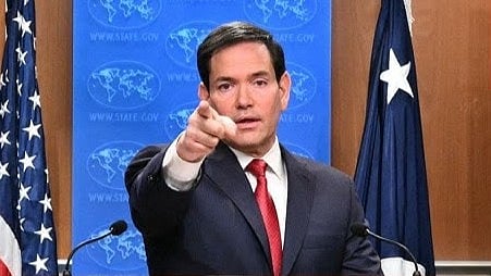 அமெரிக்க வெளியுறவுத் துறை அமைச்சர் மார்கோ ரூபியோ