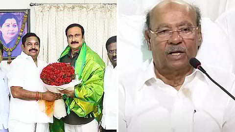 எடப்பாடி பழனிசாமி - அன்புமணி - ராமதாஸ்