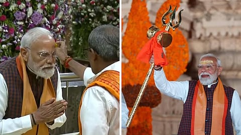 சோம்நாத் கோயிலில் சிறப்பு வழிபாட்டில் பங்கேற்ற பிரதமர் மோடி