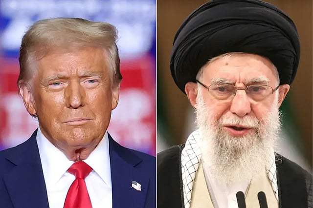 iran react in donald trump warns