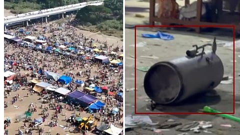 கள்ளக்குறிச்சி மணலூர்பேட்டை திருவிழாவில் சிலிண்டர் வெடித்த விபத்தில் 18 பேர் படுகாயம் ஒருவர் பலி