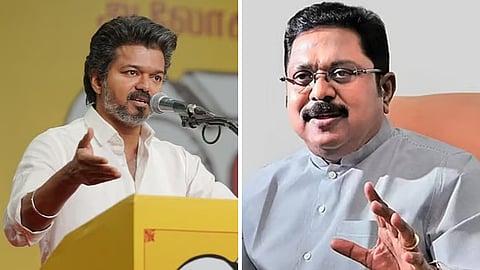 திமுக எம்எல்ஏ தளபதி - காங்கிரஸ் எம்பி மாணிக்கம் தாகூர்