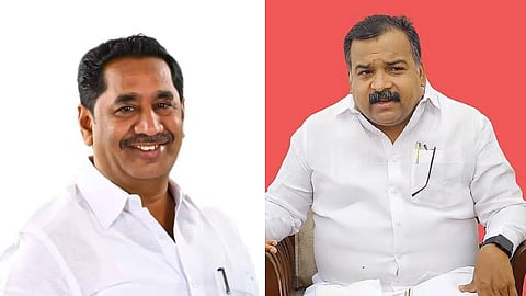 திமுக எம்எல்ஏ தளபதி - காங்கிரஸ் எம்பி மாணிக்கம் தாகூர்