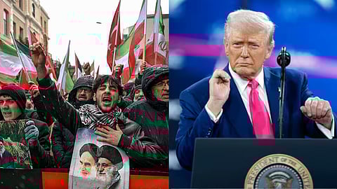 ஈரான் அரசுக்கு டிரம்ப் எச்சரிக்கை