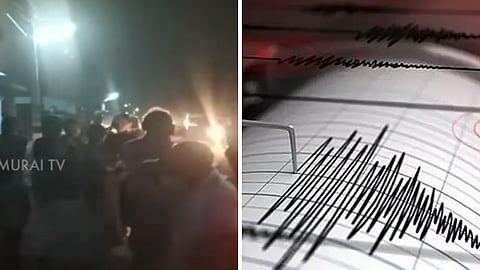 விருதுநகர் மாவட்டத்தில் நில அதிர்வு ஏற்பட்டதால் அச்சமடைந்த மக்கள்