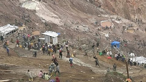 காங்கோ சுரங்க விபத்து