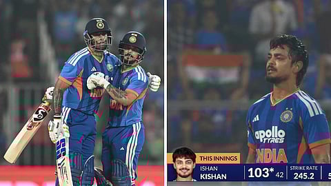 42 பந்தில் டி20 சதமடித்தார் இஷான் கிஷன்