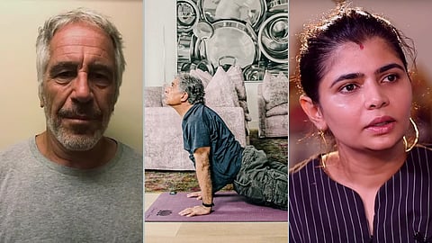 எப்ஸ்டீன் ஃபைல்ஸில் தீபக் சோப்ரா இடம்பெற்றது குறித்து சின்மயி பதிவு