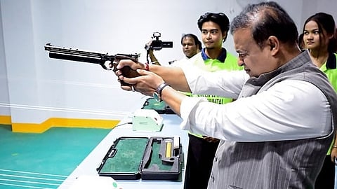 Assam BJPs video showing CM Himanta with shot at Muslims sparks