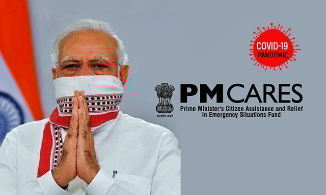 PM Cares organization and its functioning describes of the background 