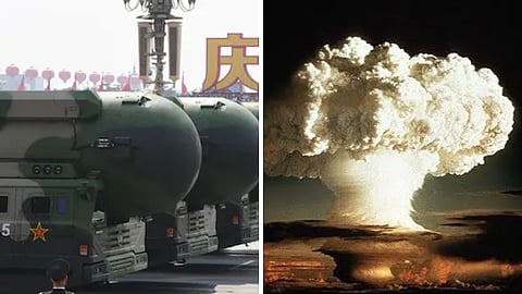 இந்தியா மீது தாக்குதல் நடத்த அணுகுண்டு சோதனையை நடத்திய சீனா