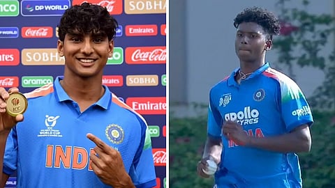 U19 உலகக்கோப்பை வென்ற தமிழக வீரர்கள் அம்ரீஷ் - தீவேஷ்