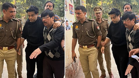 kanpur lamborghini crash tobacco tycoon son shivam mishra  arrested