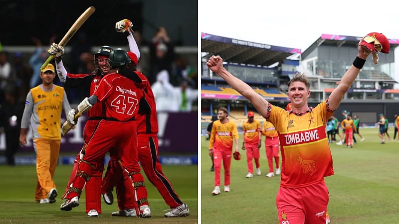பெரிய அப்செட்| ஆஸ்திரேலியாவை வீழ்த்தியது ஜிம்பாப்வே.. 19 ஆண்டுக்கு பின் வரலாற்று வெற்றி!