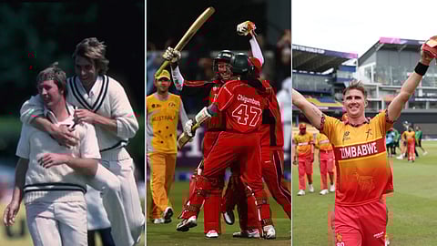 1983, 2007 உலகக்கோப்பையில் ஆஸ்திரேலியாவை வீழ்த்திய ஜிம்பாப்வே