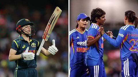 சிட்னி டி20 போட்ட்யில் ஆஸ்திரேலியாவை வீழ்த்தி இந்திய மகளிர் அணி வெற்றி