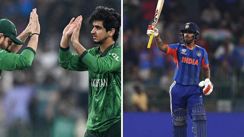 இந்தியா vs பாகிஸ்தான்| 77 ரன்கள் அடித்து மிரட்டிய இஷான்.. 175 ரன்கள் குவித்த இந்தியா!