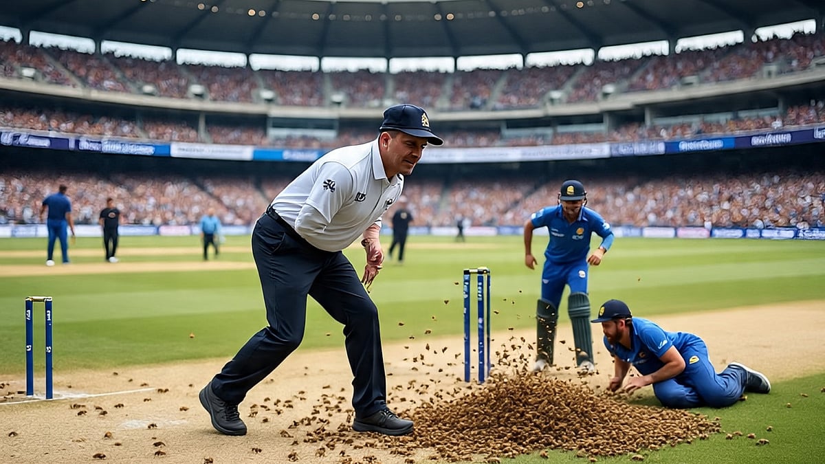 உ.பி. | மைதானத்தில் நடுவரைத் தாக்கிய தேனீக்கள்.. உயிரிழந்த சோகம்!