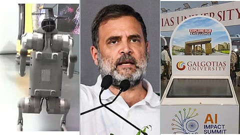 டெல்லி ஏஐ மாநாட்டில் சீனா ரோபோட்டை இந்திய தயாரிப்பாக காட்சிப்படுத்திய பல்கலைக்கழகம் மன்னிப்பு