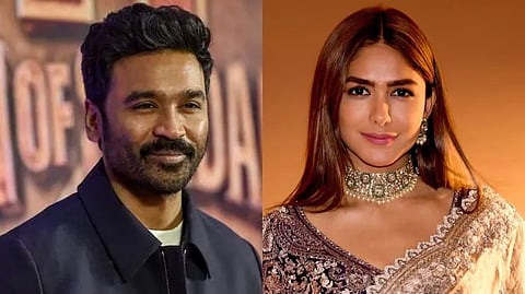 actress mrunal thakur says on actor dhanush