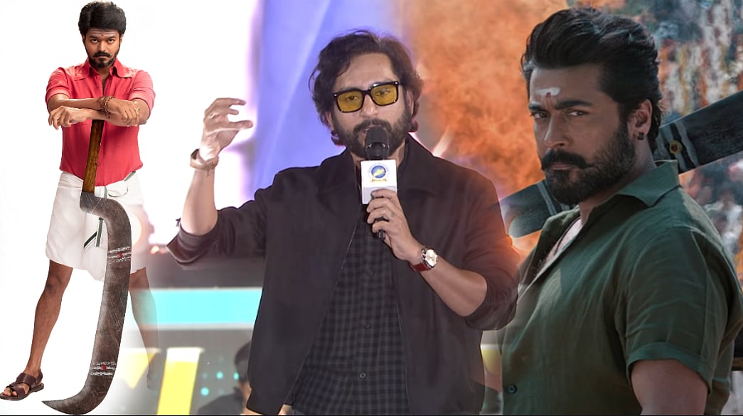 சூர்யா நடித்துள்ள `கருப்பு', விஜய்க்கு சொன்ன கதையா? - ஆர்.ஜே பாலாஜி பதில் | Vijay | Suriya | Karuppu