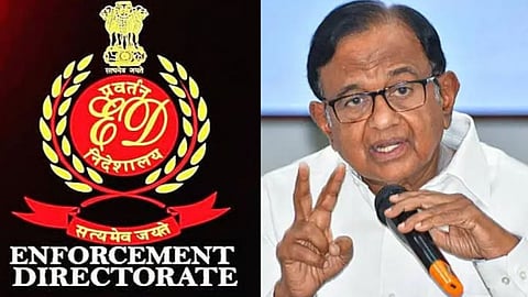 ப. சிதம்பரம், அமலாக்கத்துறை