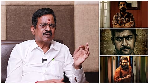 Producer Thanu giving updates about Arasan Train Vaadivaasal