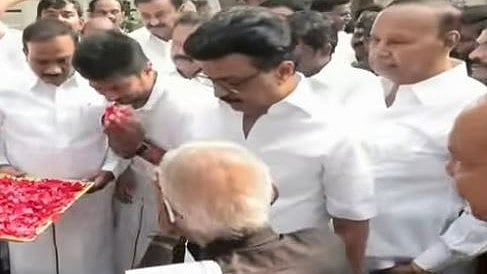 பெரியார் திடலில் முதல்வர் ஸ்டாலின்