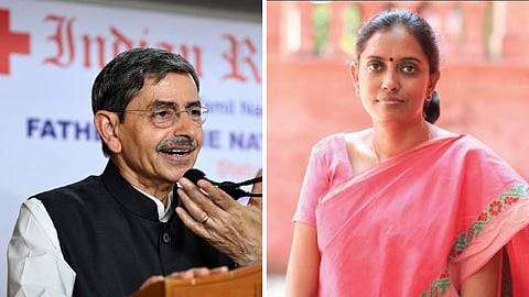 ஆர்.என். ரவி - காங்கிரஸ் எம்பி ஜோதிமணி