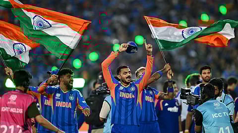 2026 டி20 உலகக்கோப்பை வென்ற இந்திய அணி