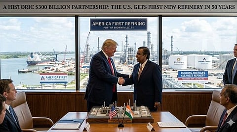 Reliance to Invest ₹27 Lakh Crore in New US Refinery