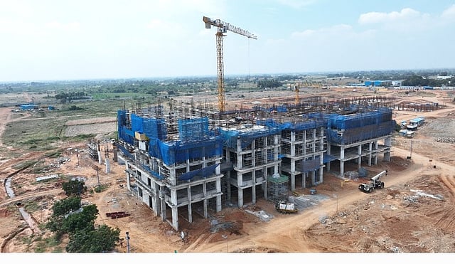 Madurai AIIMS under construction 