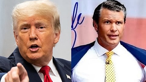 Trumph,  Pete Hegseth